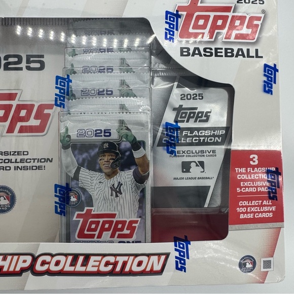 NEW 2025 Topps Baseball The Flagship Collection Series 1 +Heritage 3 Bonus Pack - Picture 4 of 12